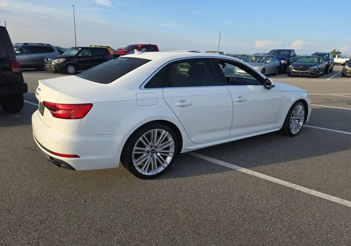 Used 2017 Ibis White Audi Premium Plus image 4