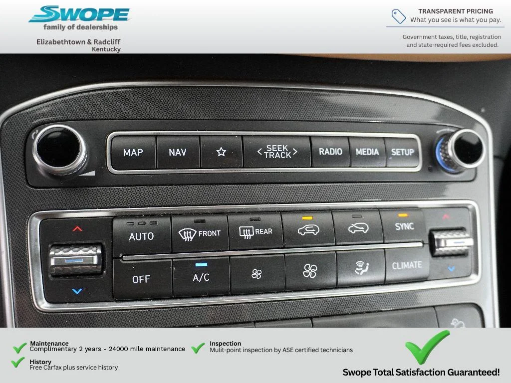 Used 2021 Hampton Gray Hyundai Calligraphy image 23
