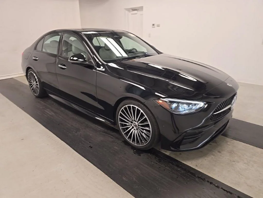 Used 2024 Black Mercedes-Benz C 300 image 3