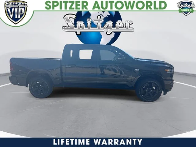 New 2026 Diamond Black Crystal Pearl-Coat Exterior Paint RAM Big Horn/Lone Star image 10