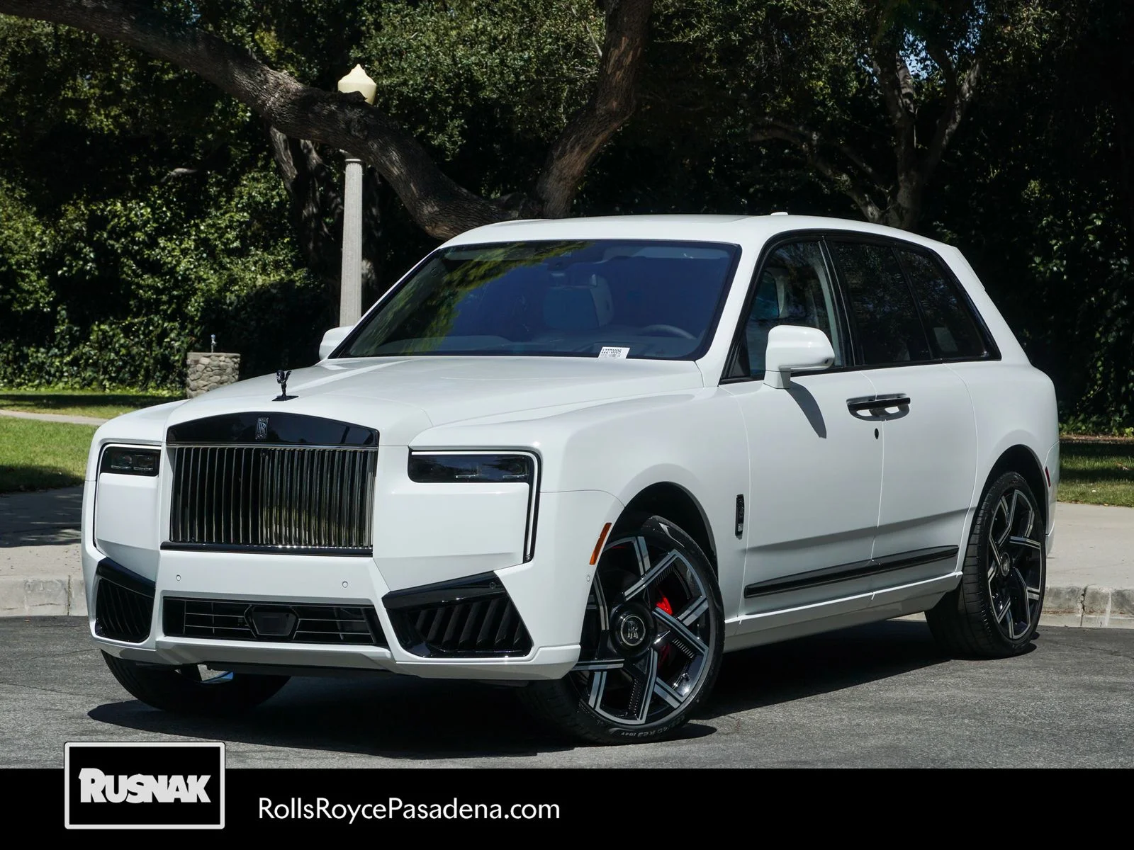 New 2027 Arctic White Rolls-Royce Black Badge image 1