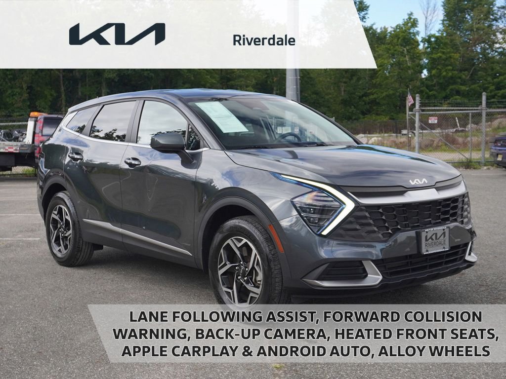 Used 2024 Gray Kia LX image 1