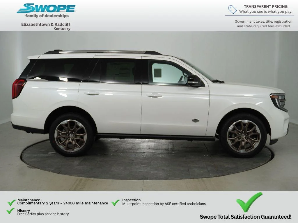 New 2026 Star White Metallic Tri-Coat Ford King Ranch® image 3