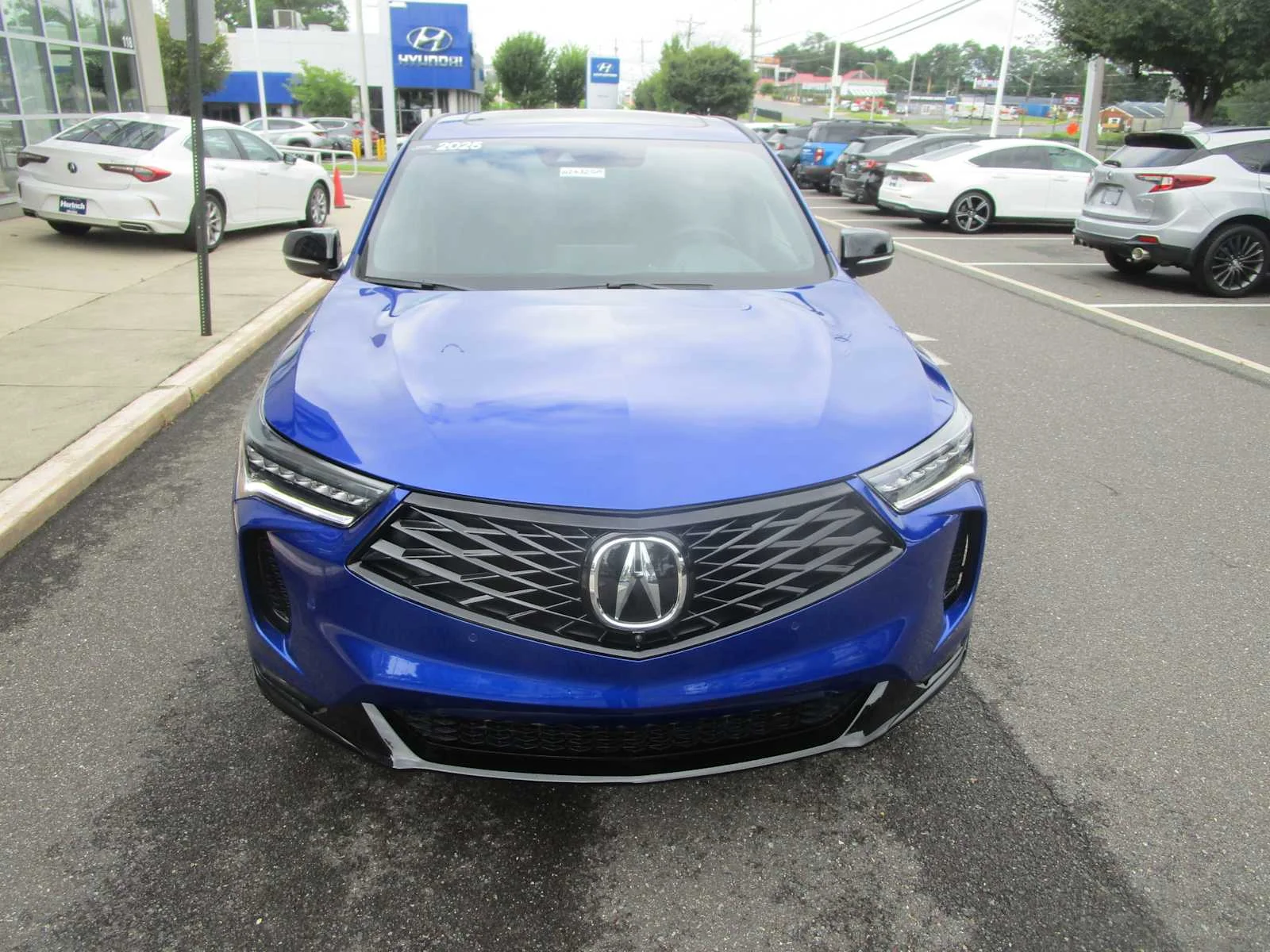 Certified Used 2025 Apex Blue Pearl Acura w/A-Spec Advance Package image 3