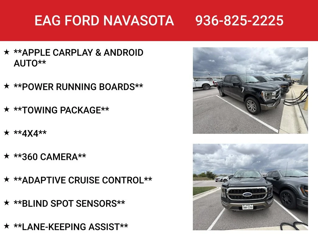 Used 2023 Agate Black Metallic Ford King Ranch image 8