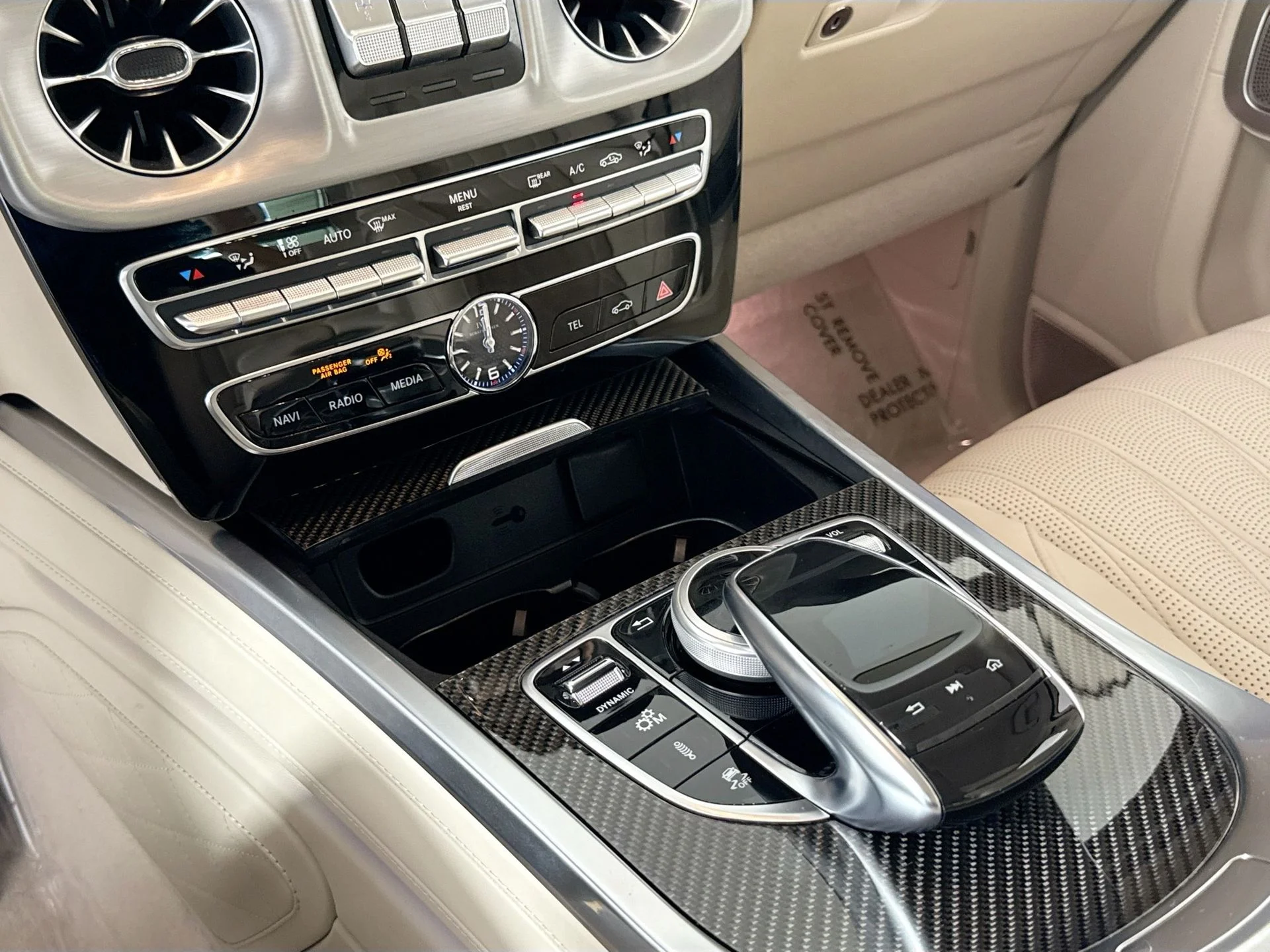 Used 2023 MANUFAKTUR Moonlight White Metallic Mercedes-Benz G 63 AMG® image 12