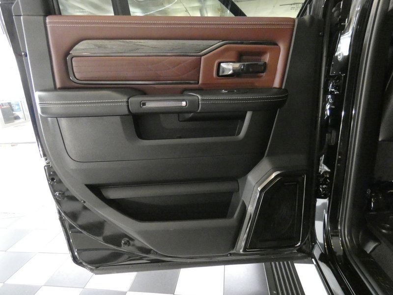 Used 2025 DIAMOND BLACK CRYSTAL PEARLCOAT Ram Limited Mega Cab 6