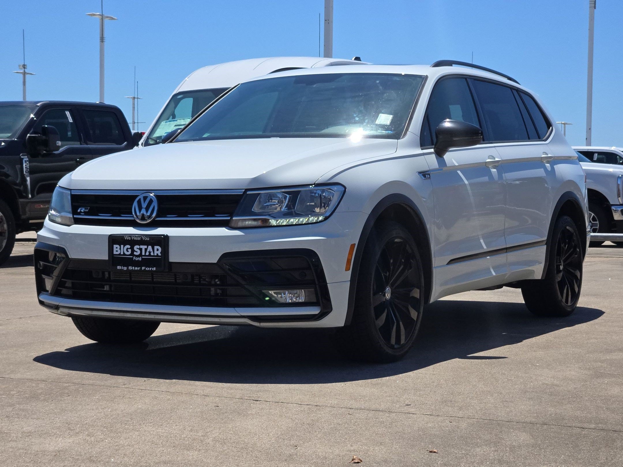Used 2020 Pure White Volkswagen 2.0T SE R-Line Black image 6