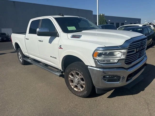 Used 2022 Bright White Clearcoat Ram Laramie image 4