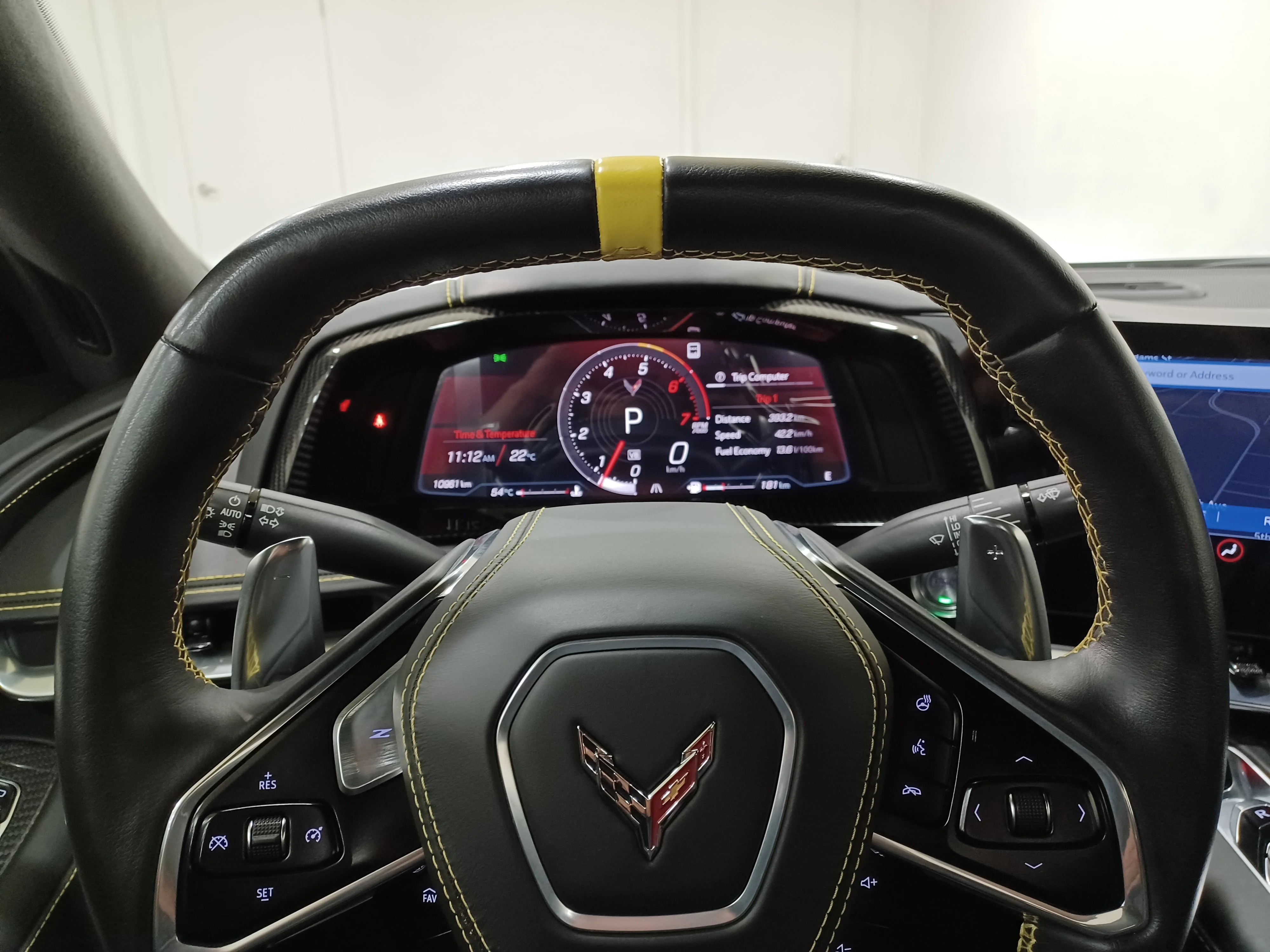 Used 2021 Accelerate Yellow Metallic Chevrolet Stingray Convertible 3LT*495HP!! | 6.2L V8 | Power Roof | Nav | Cooled Leather | Htd Wheel | Bose image 11