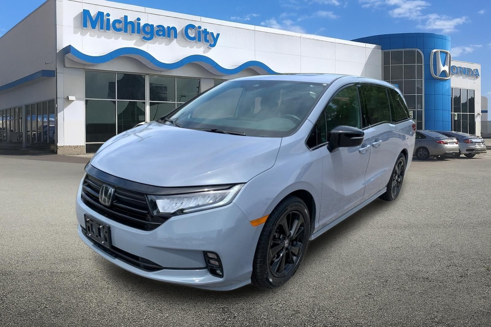 Certified Used 2023 Gray Honda Sport image 1