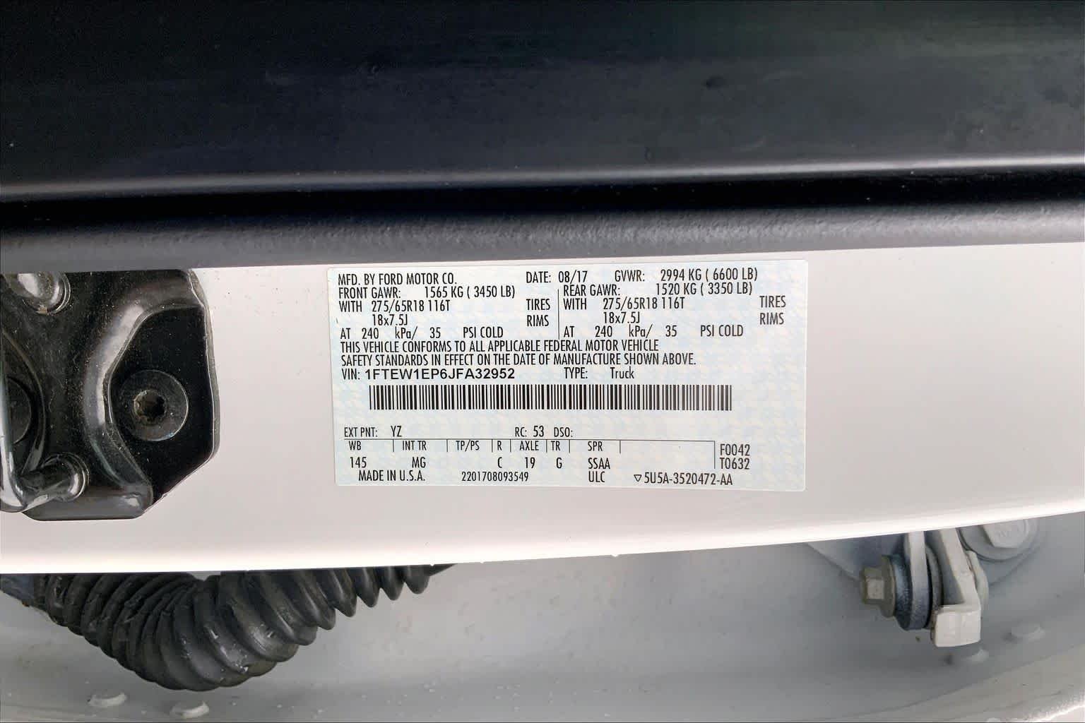 Used 2018 Oxford White Ford XLT image 29
