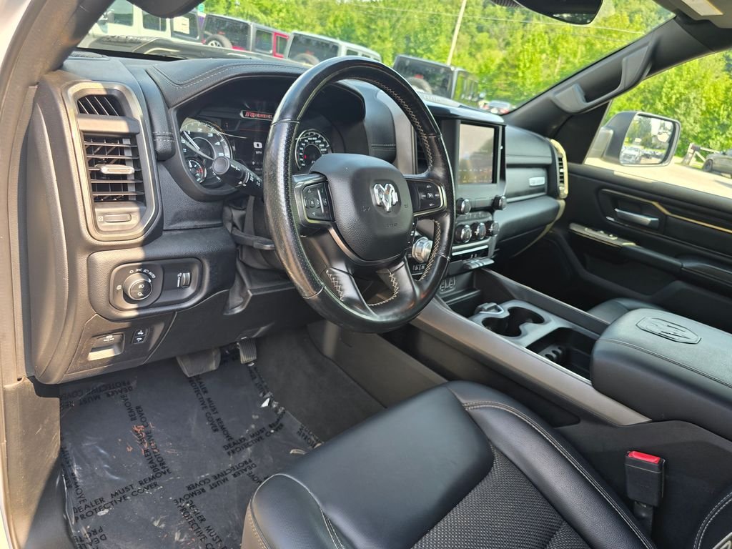 Used 2021 Bright White Clearcoat Ram Rebel image 23