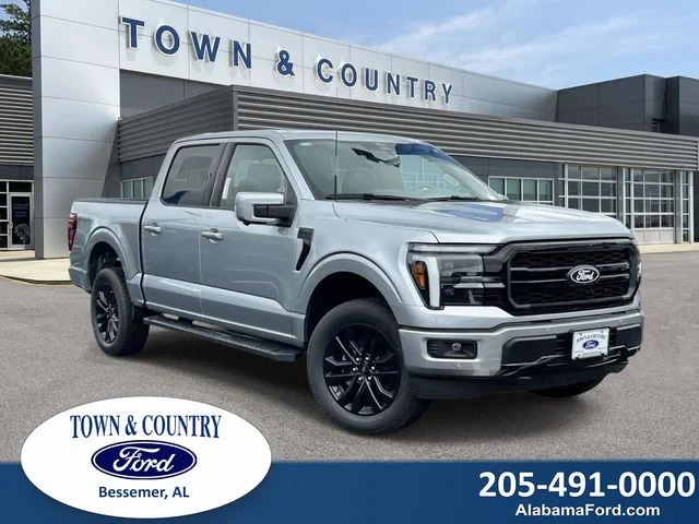 New 2026 Iconic Silver Metallic Ford Lariat image 1