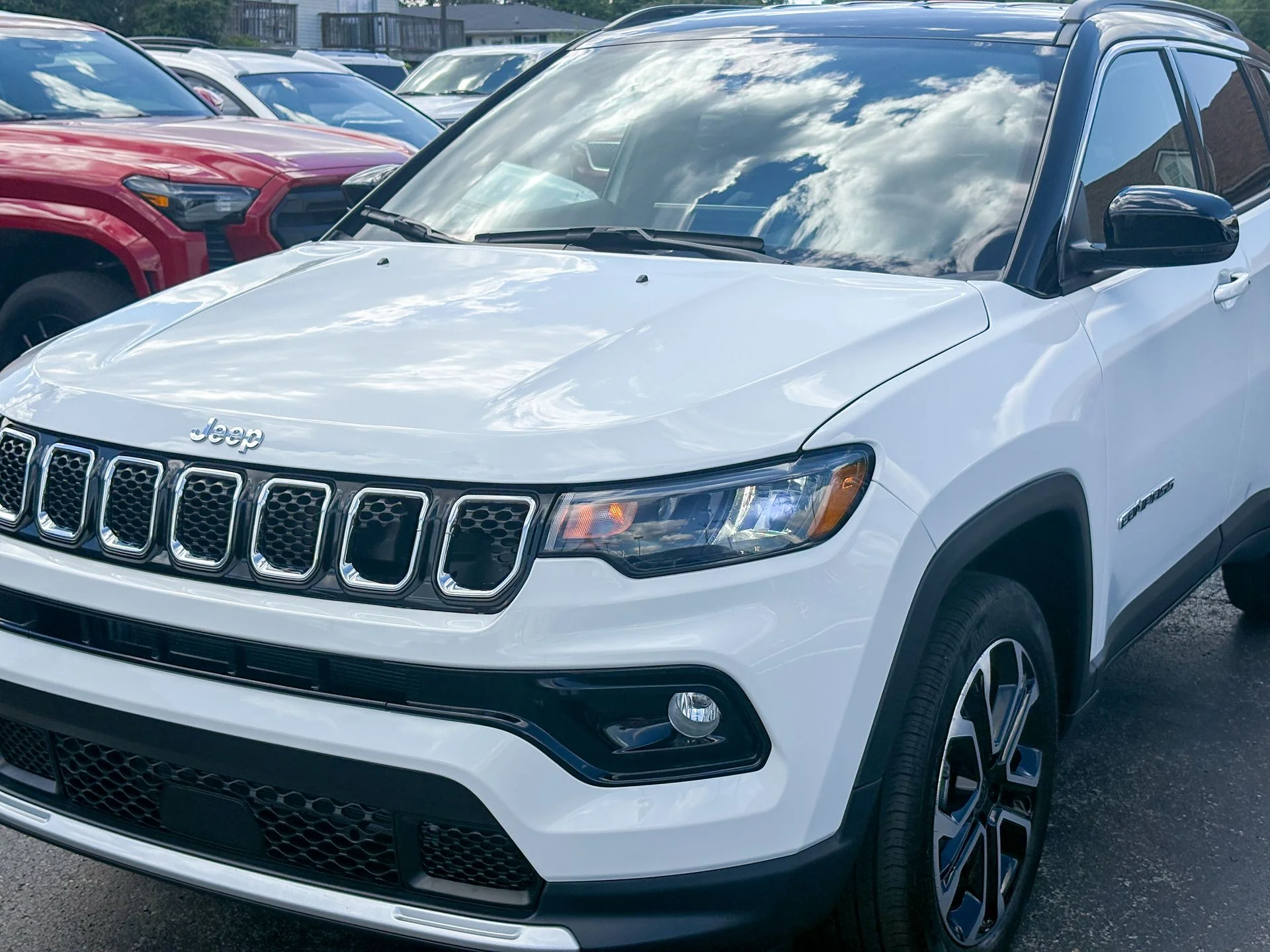 Used 2023 White Jeep Limited image 8