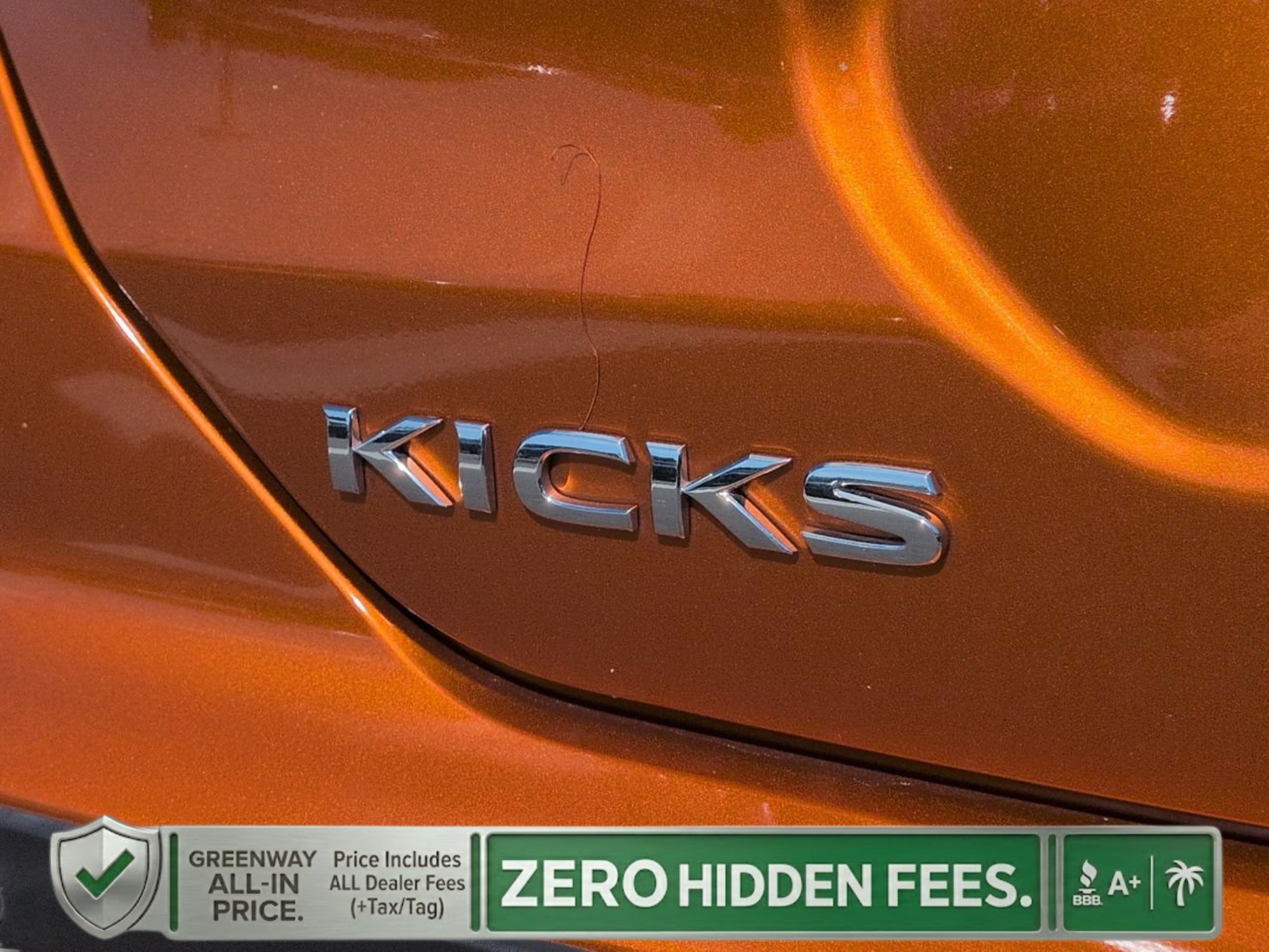Used 2024 Monarch Orange Metallic/Super Black Nissan SV image 29