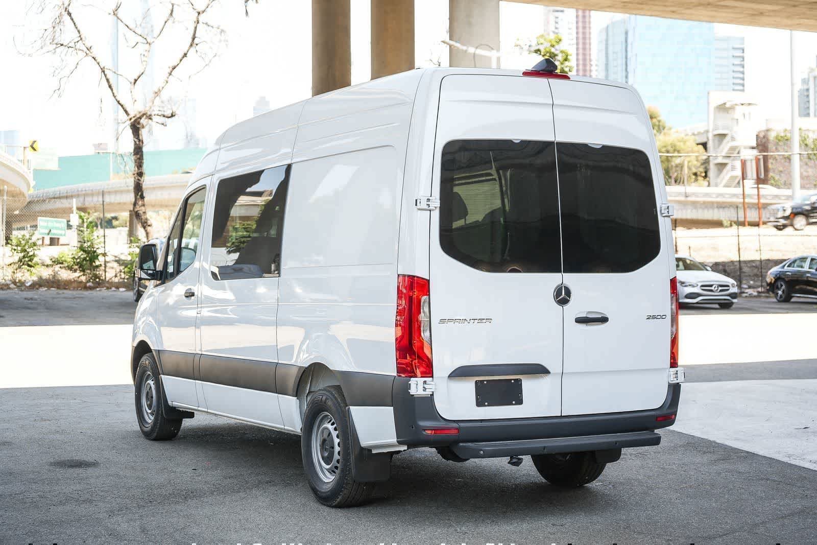 New 2026 Arctic+White Mercedes-Benz Crew 144WB High Roof RWD 2.0L I4 Diesel Turbo SO image 8