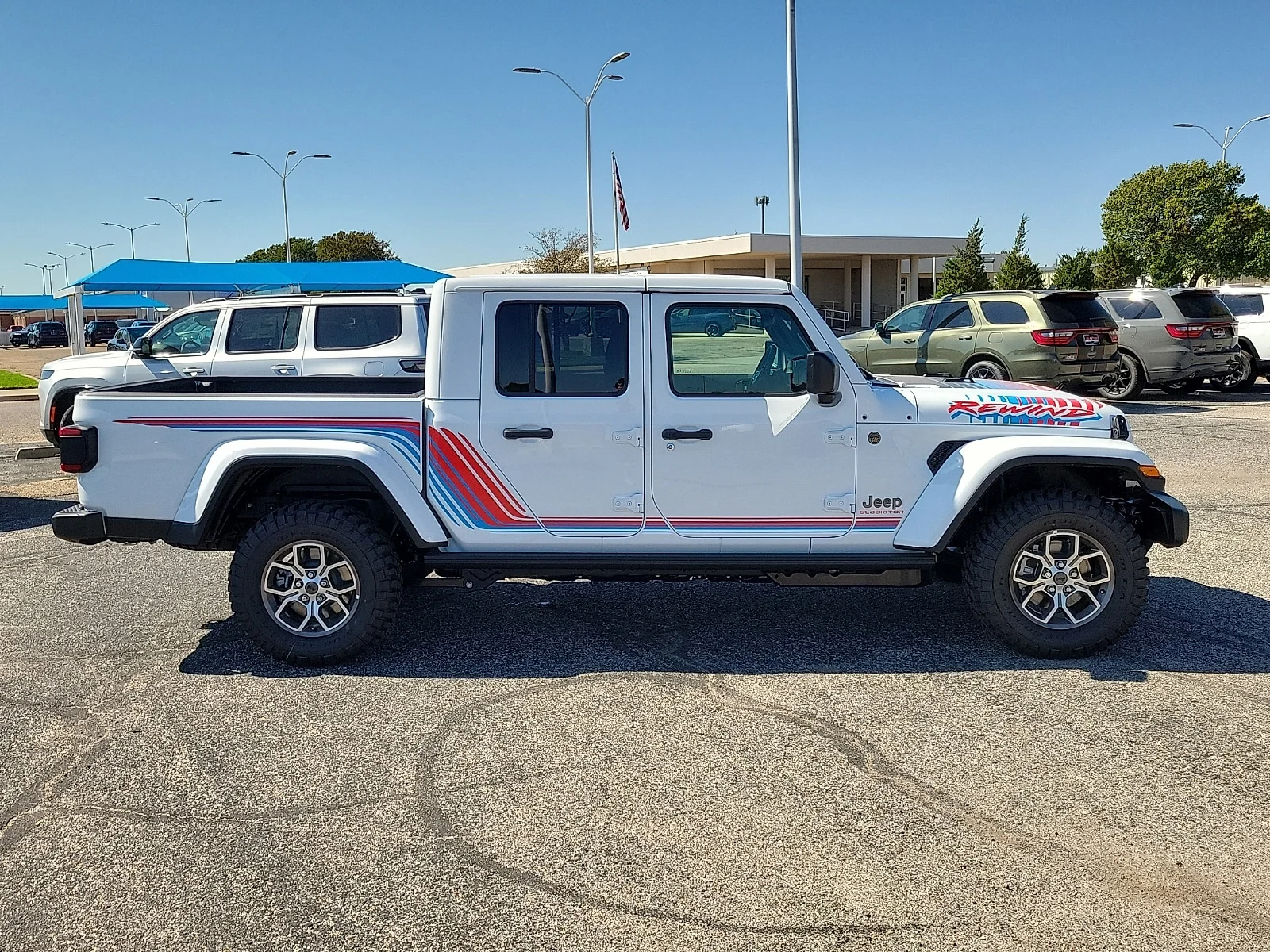 New 2026 Bright White Jeep REWIND 4X4 image 5