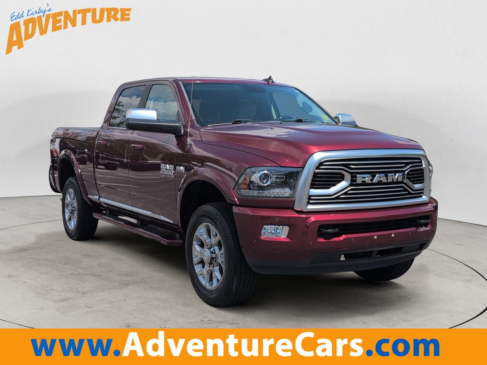 Used 2018 Delmonico Red Pearlcoat Ram Limited image 1