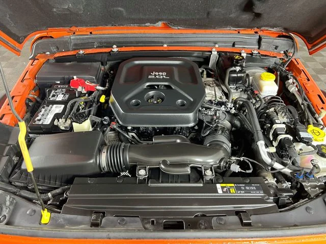 Used 2020 Orange Jeep Unlimited Rubicon image 28