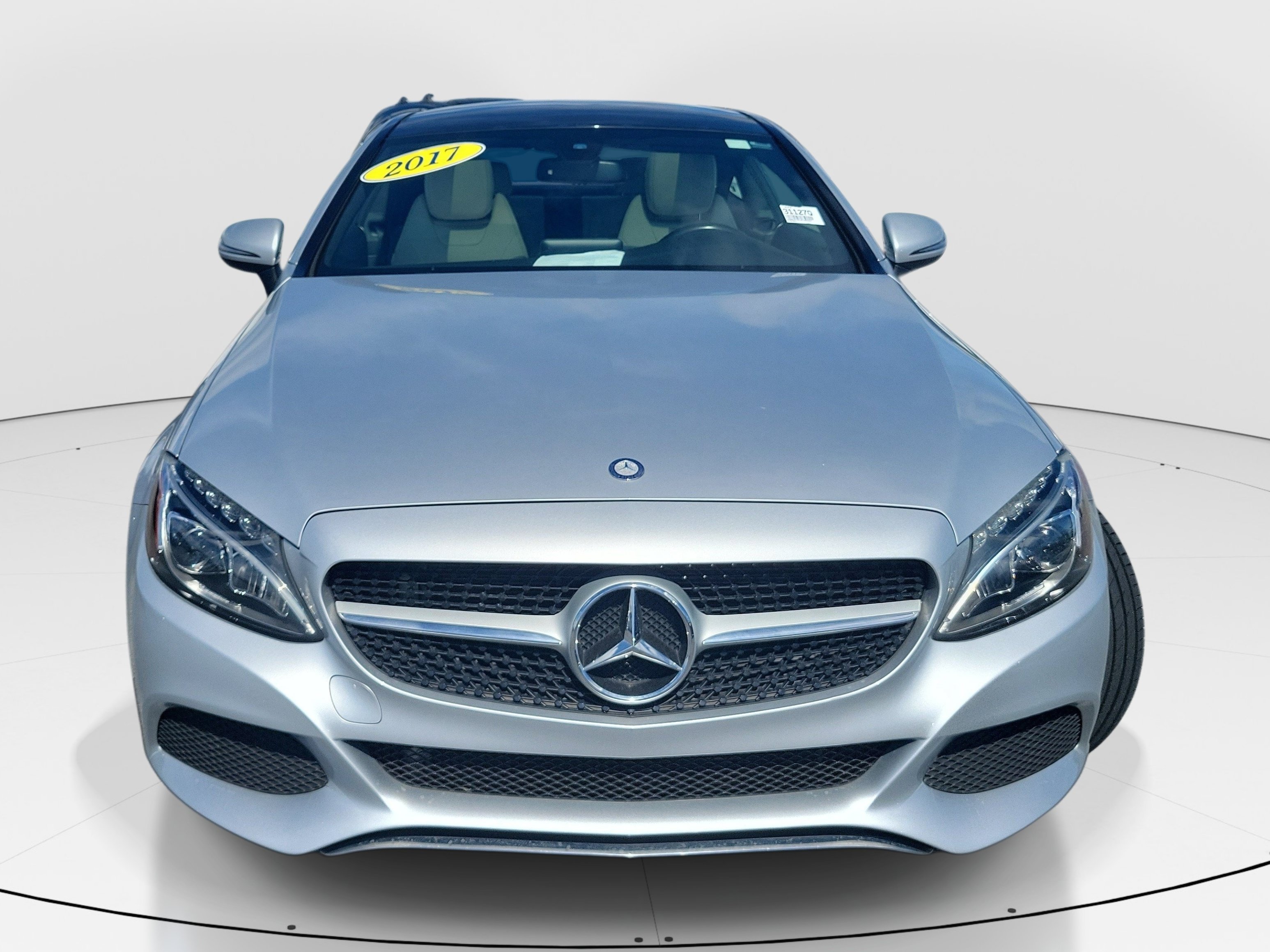 Used 2017 Silver Mercedes-Benz C 300 image 2