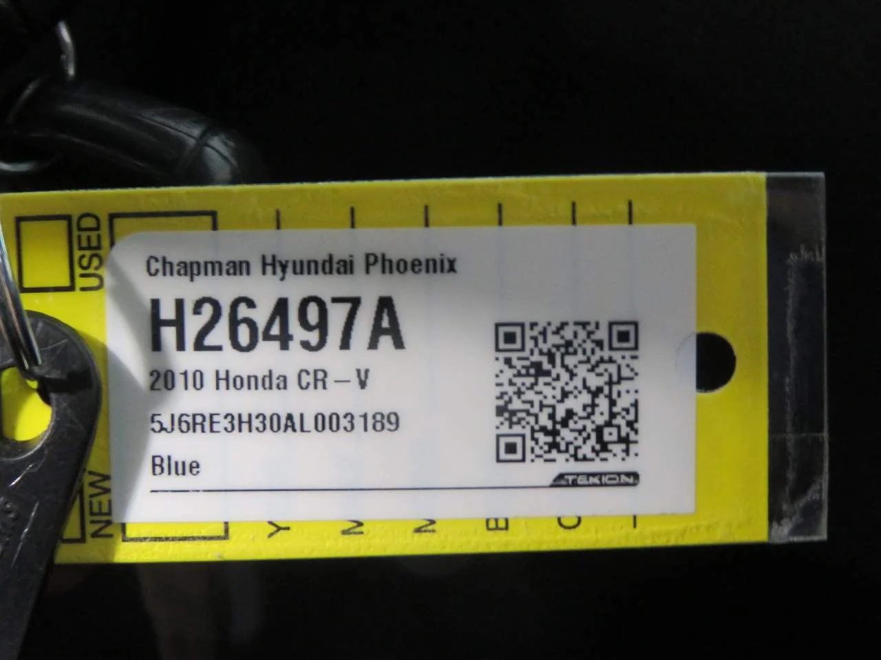 Used 2010 Crystal Black Pearl Honda LX image 11