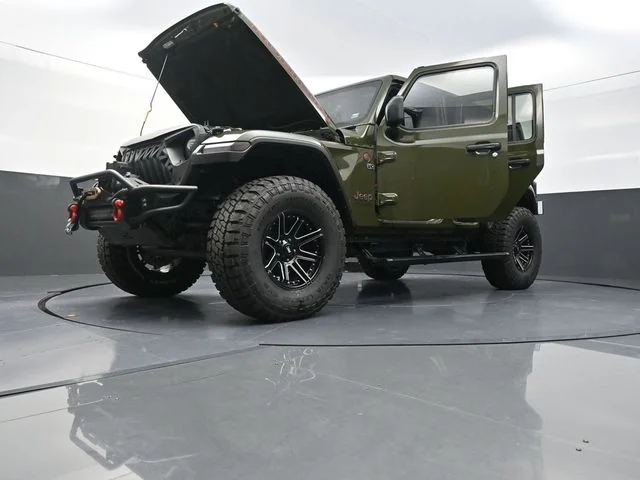 Used 2021 Green Jeep Unlimited Rubicon image 34