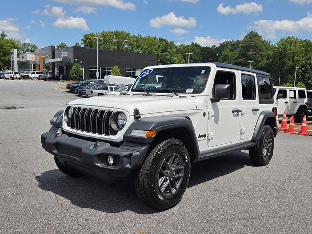 Used 2024 White Jeep Sport S image 3
