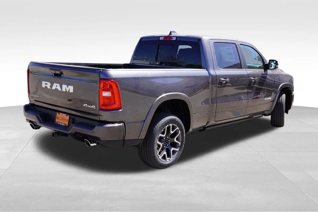 New 2026 Granite Crystal Metallic Clear-Coat Exterior Paint RAM Laramie image 3
