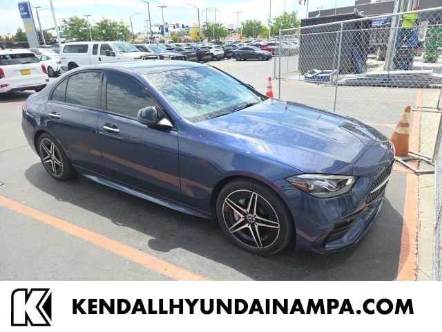 Used 2025 Blue Mercedes-benz C 300 image 1