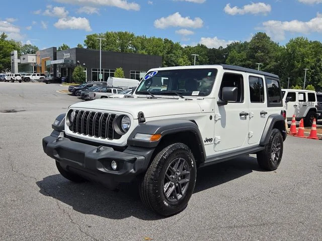Used 2024 White Jeep Sport S image 3