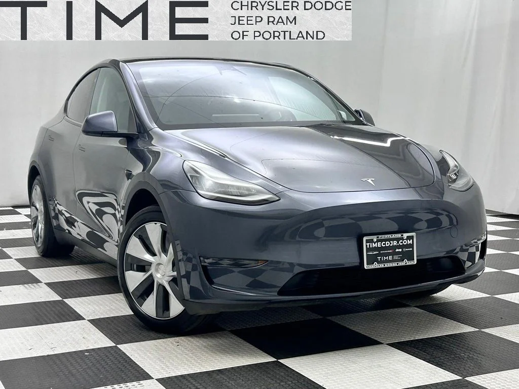Used 2023 Gray Tesla Long Range image 1