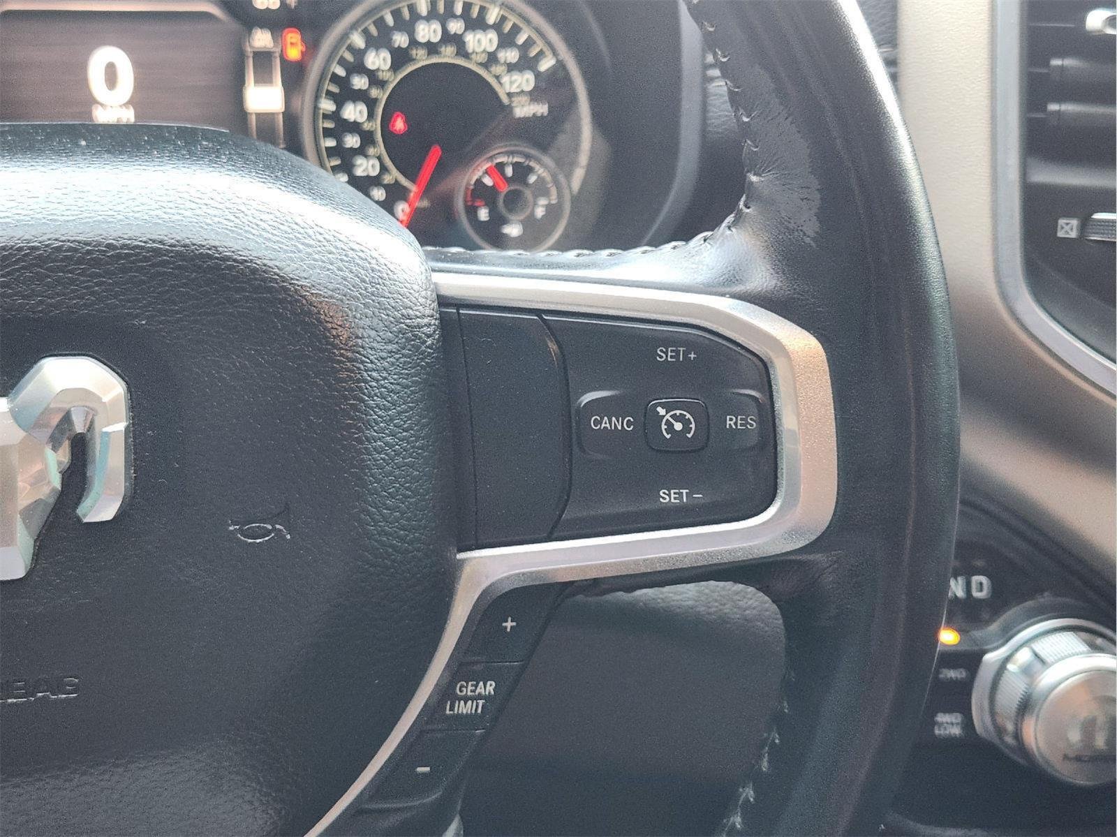 Used 2020 Bright White Clearcoat Ram Laramie image 30