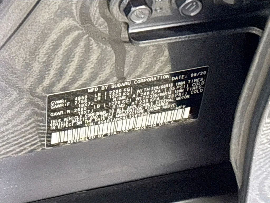 Used 2020 Gray Subaru Limited image 26