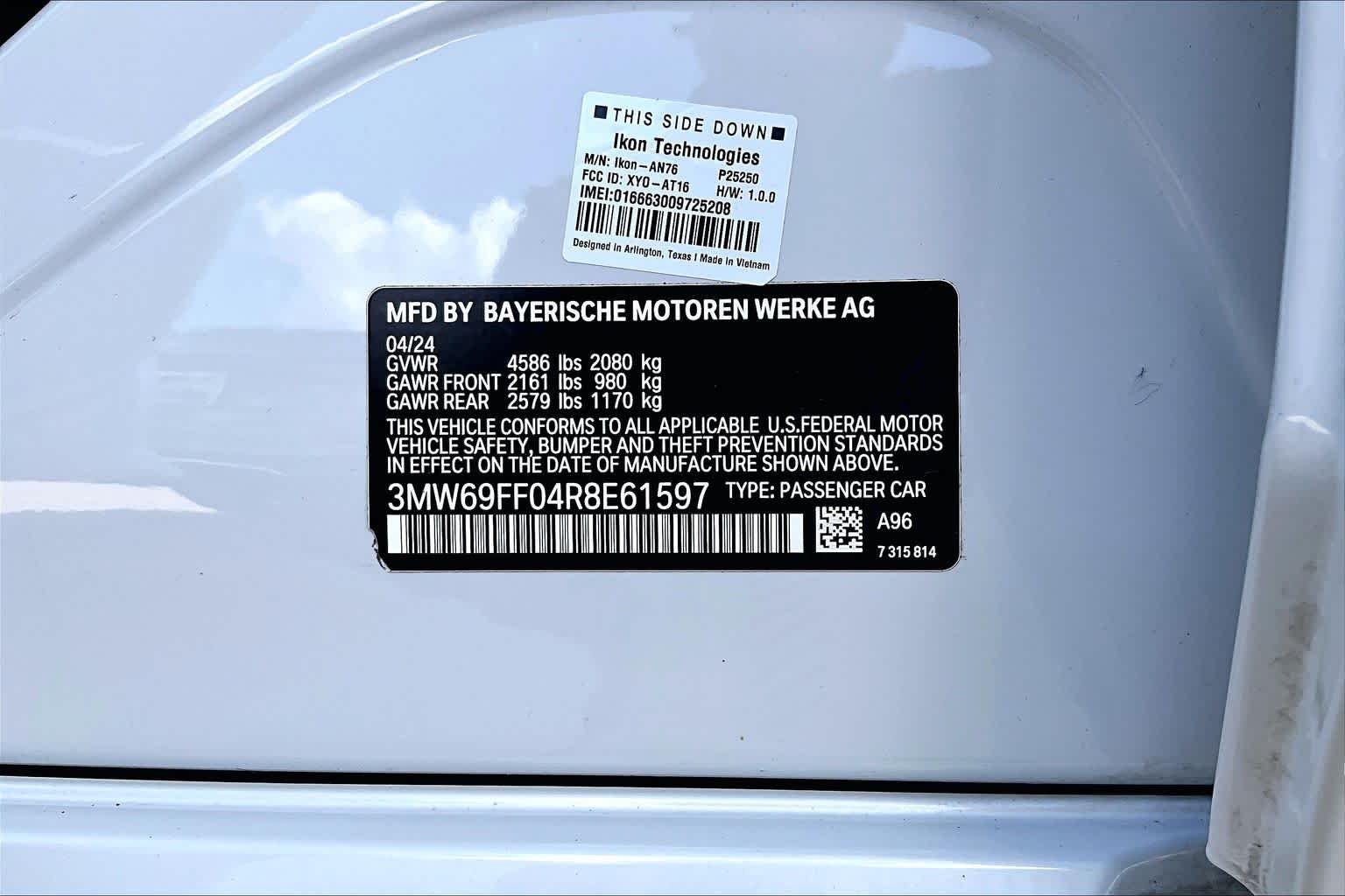 Used 2024 Mineral White Metallic BMW 330i image 29