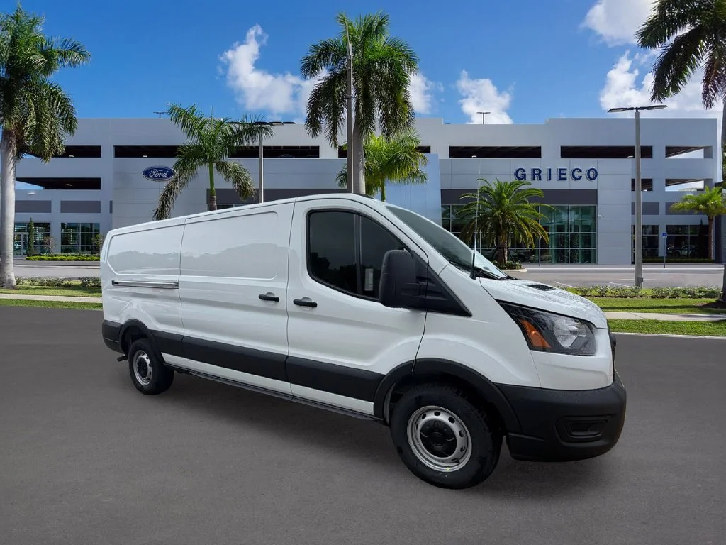 New 2027 Oxford White Ford Cargo Van image 1