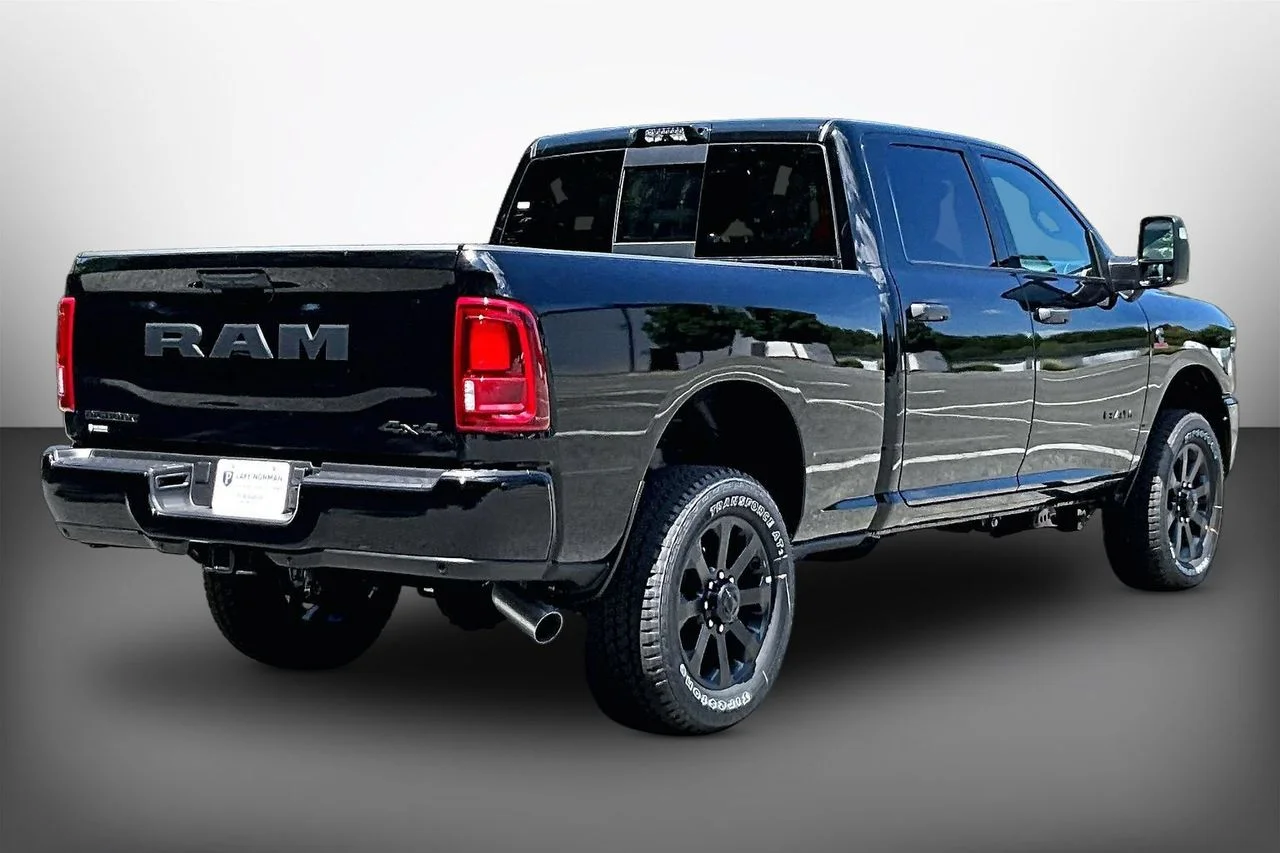 New 2026 Diamond Black Crystal Pearlcoat RAM Big Horn image 8
