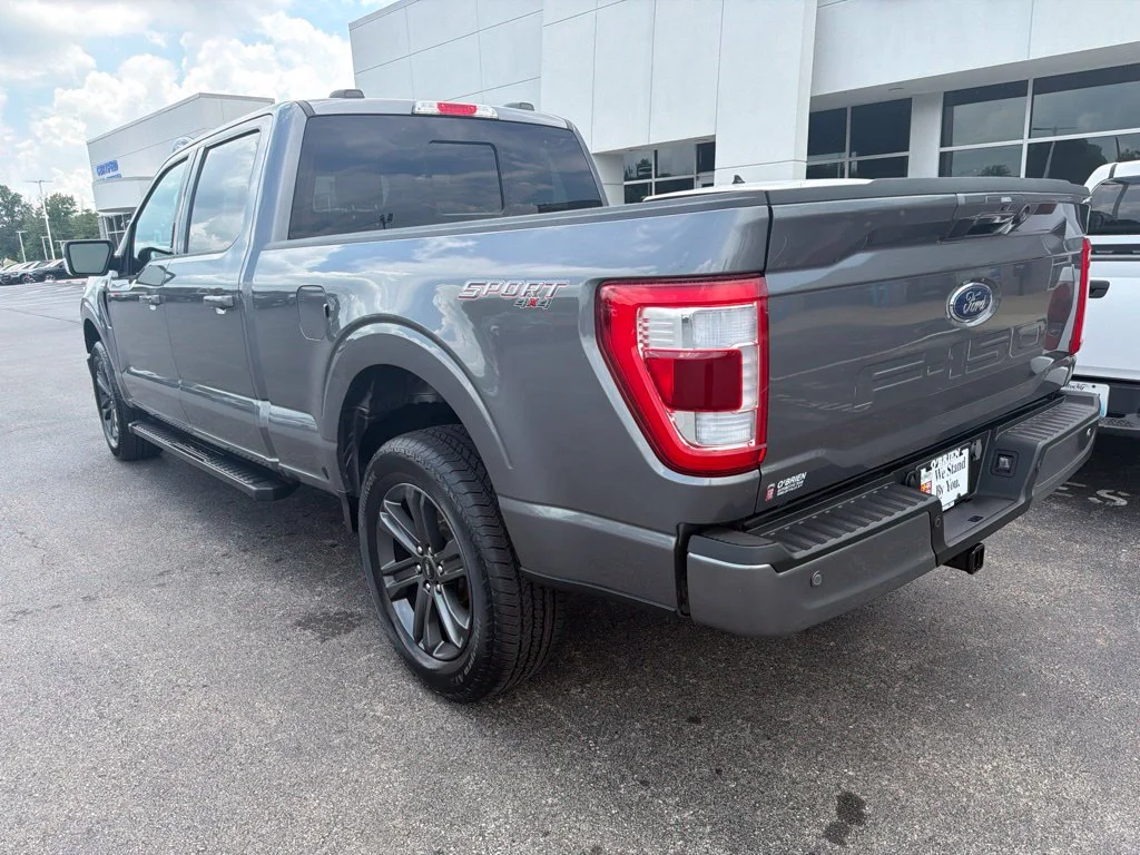 Used 2023 Carbonized Gray Metallic Ford Lariat image 3