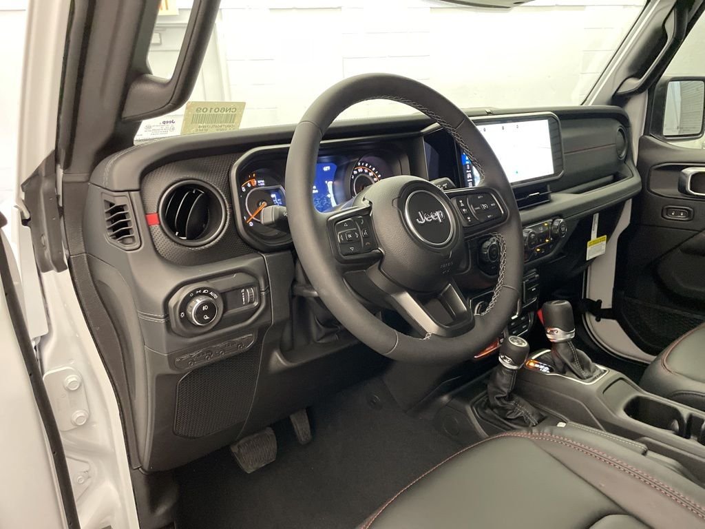 New 2026 Bright White Clearcoat Jeep Rubicon X image 15
