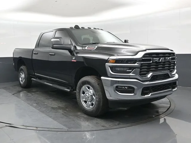 New 2026 Diamond Black Crystal Pearl-Coat Exterior Paint RAM Tradesman image 1