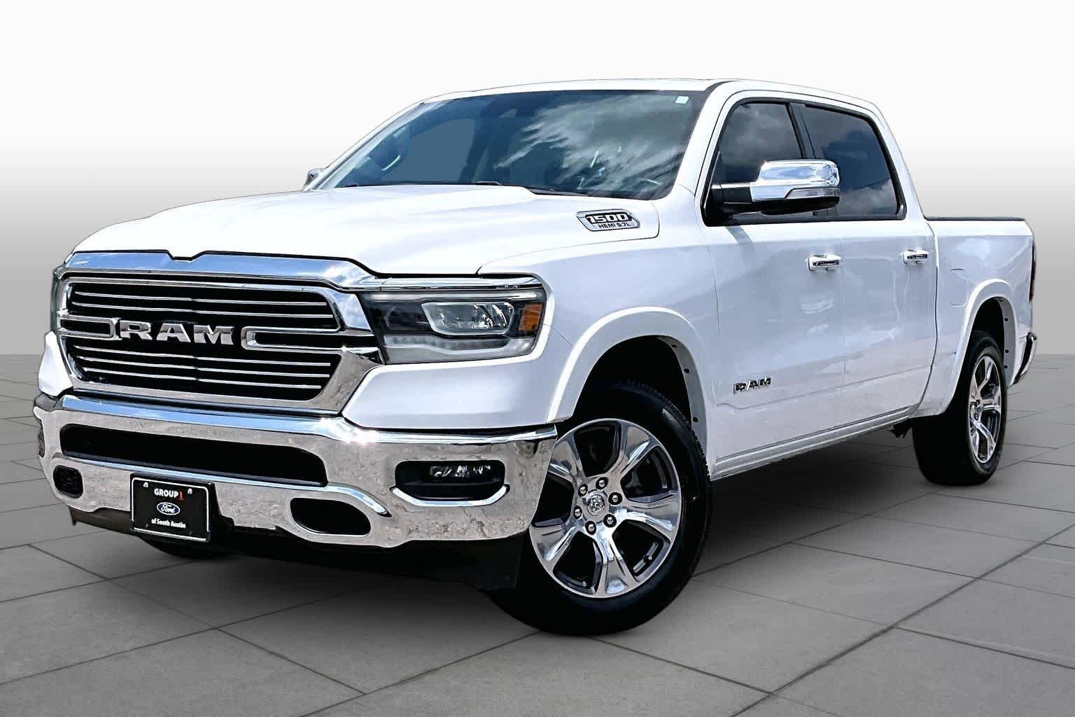 Used 2022 Bright White Clearcoat Ram Laramie image 38