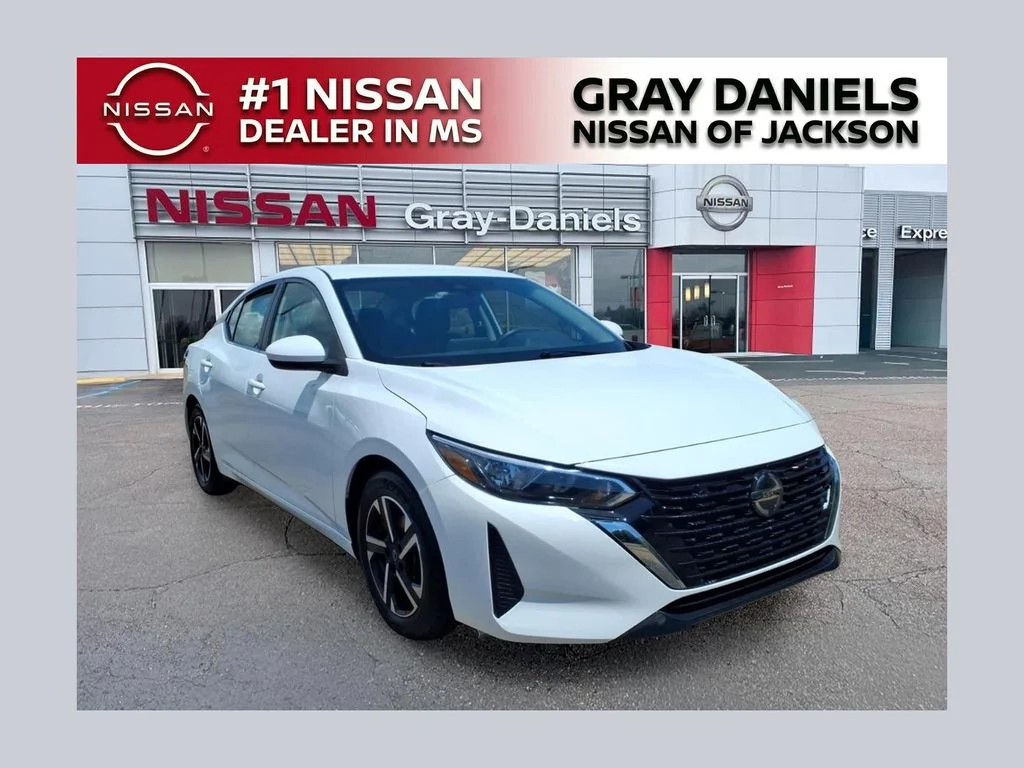 Used 2024 White Nissan SV image 1