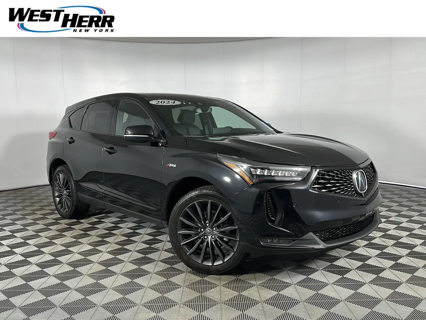 Used 2024 Majestic Black Pearl Acura SH-AWD w/Advance w/A-SPEC image 1