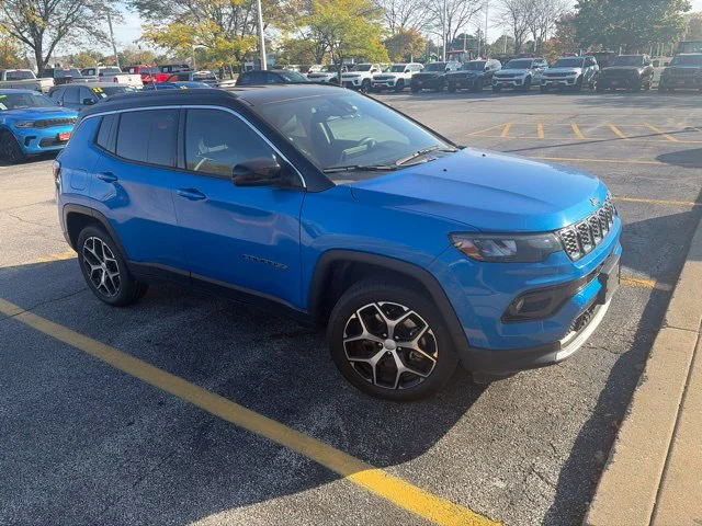 Used 2024 Blue Jeep Limited image 1