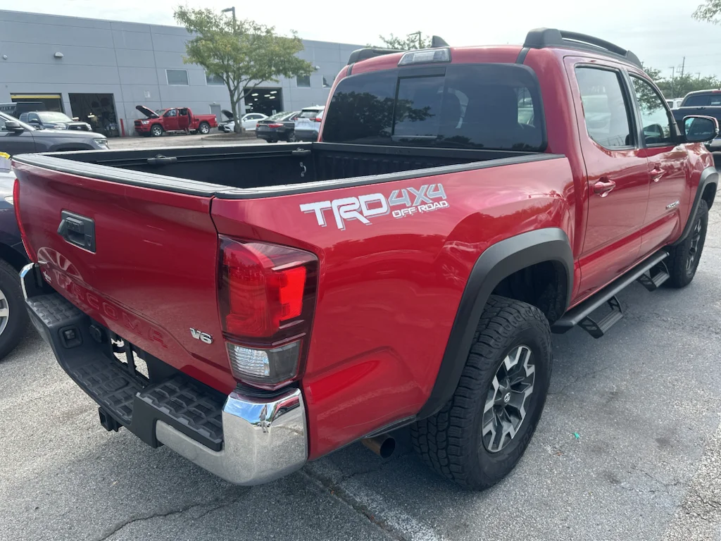 Used 2018 Barcelona Red Metallic Toyota TRD Off Road image 3