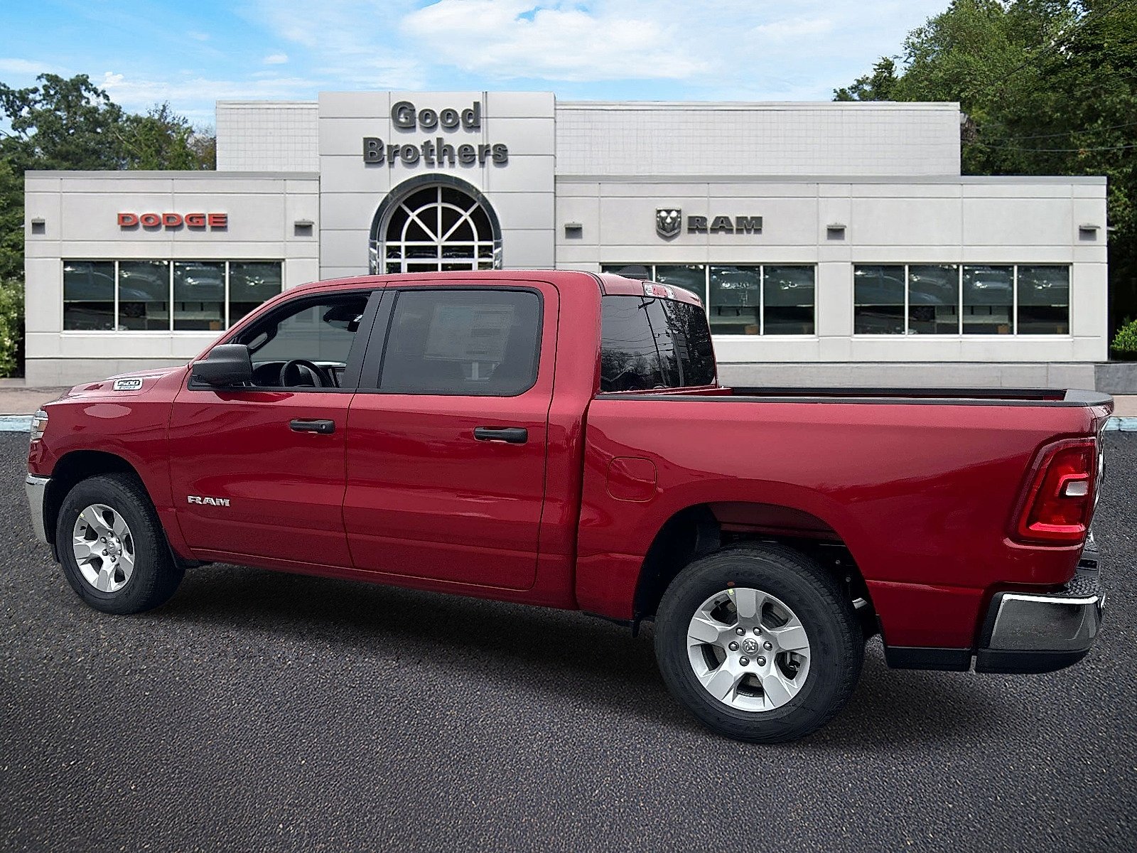 New 2026 Molten Red Pearlcoat RAM Big Horn Crew Cab 4x4 5