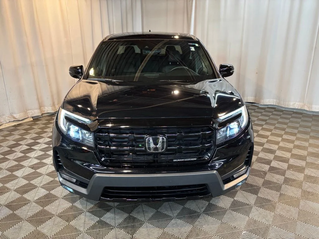 Certified Used 2025 Crystal Black Pearl Honda AWD BLACK EDITION image 2