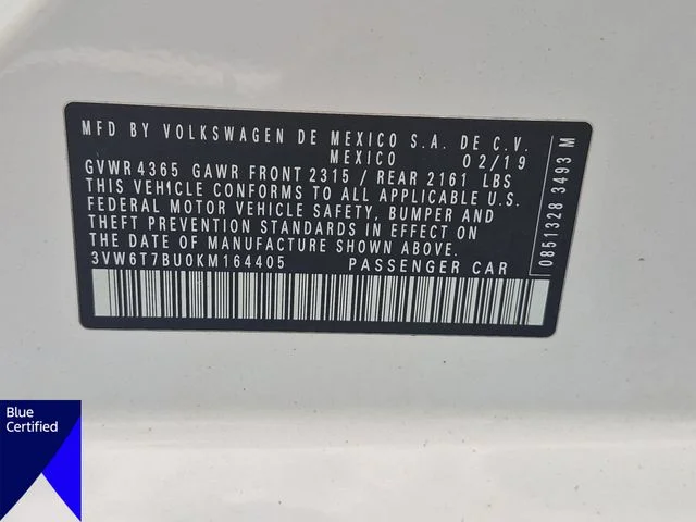 Used 2019 White Volkswagen 2.0T 35th Anniversary Edition image 37
