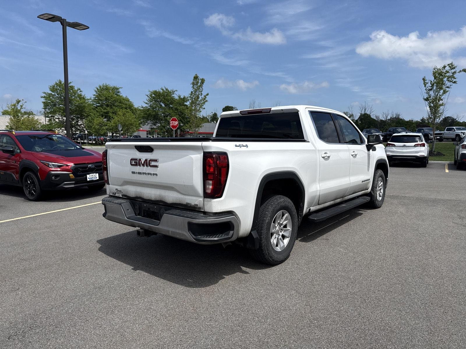 Used 2021 Summit White GMC SLE image 4