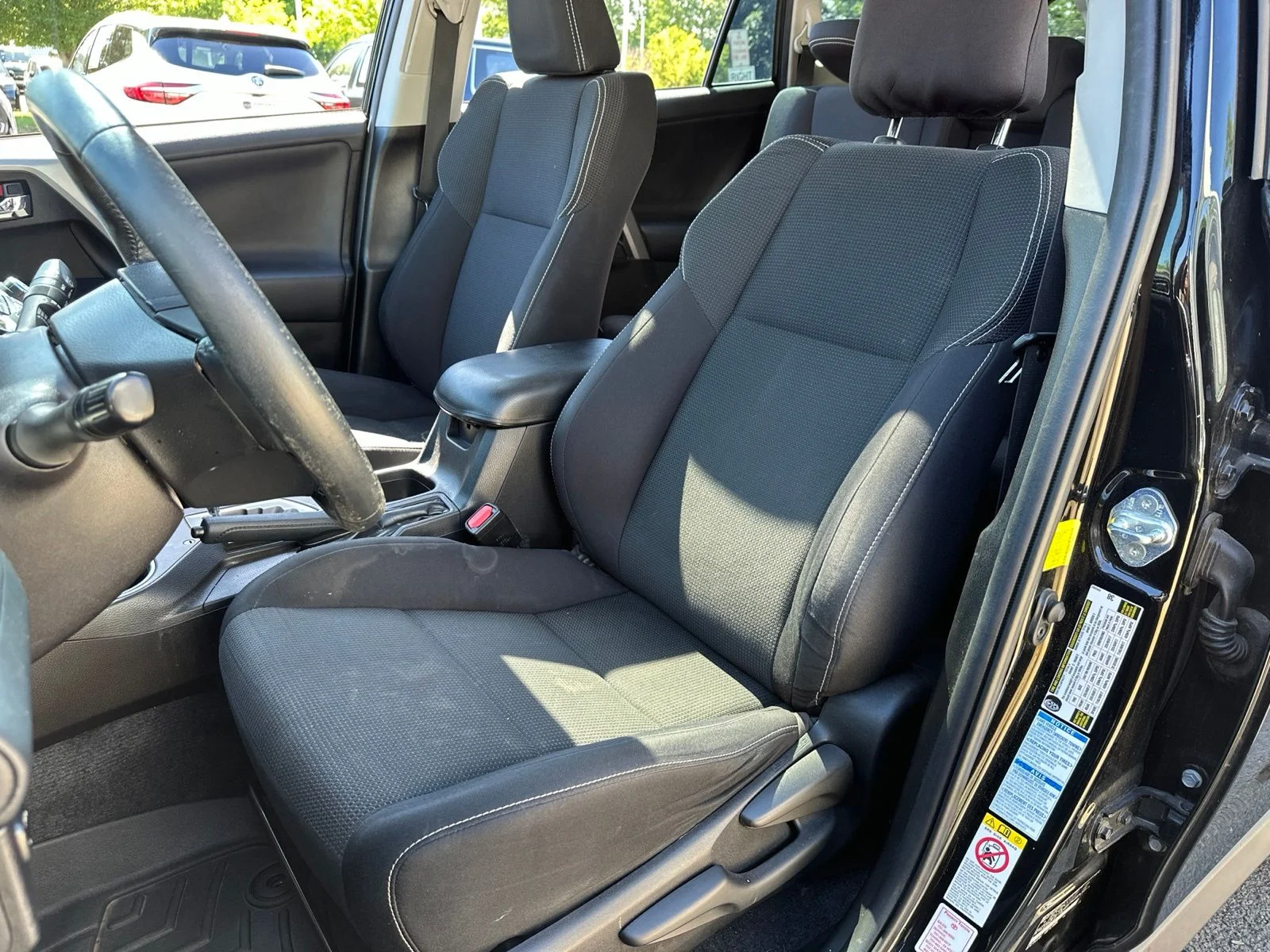Used 2017 Black Toyota XLE image 9